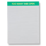 Large Memo Lined Notepad