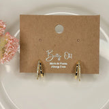 Small Double Layer Earring