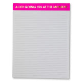Large Memo Lined Notepad
