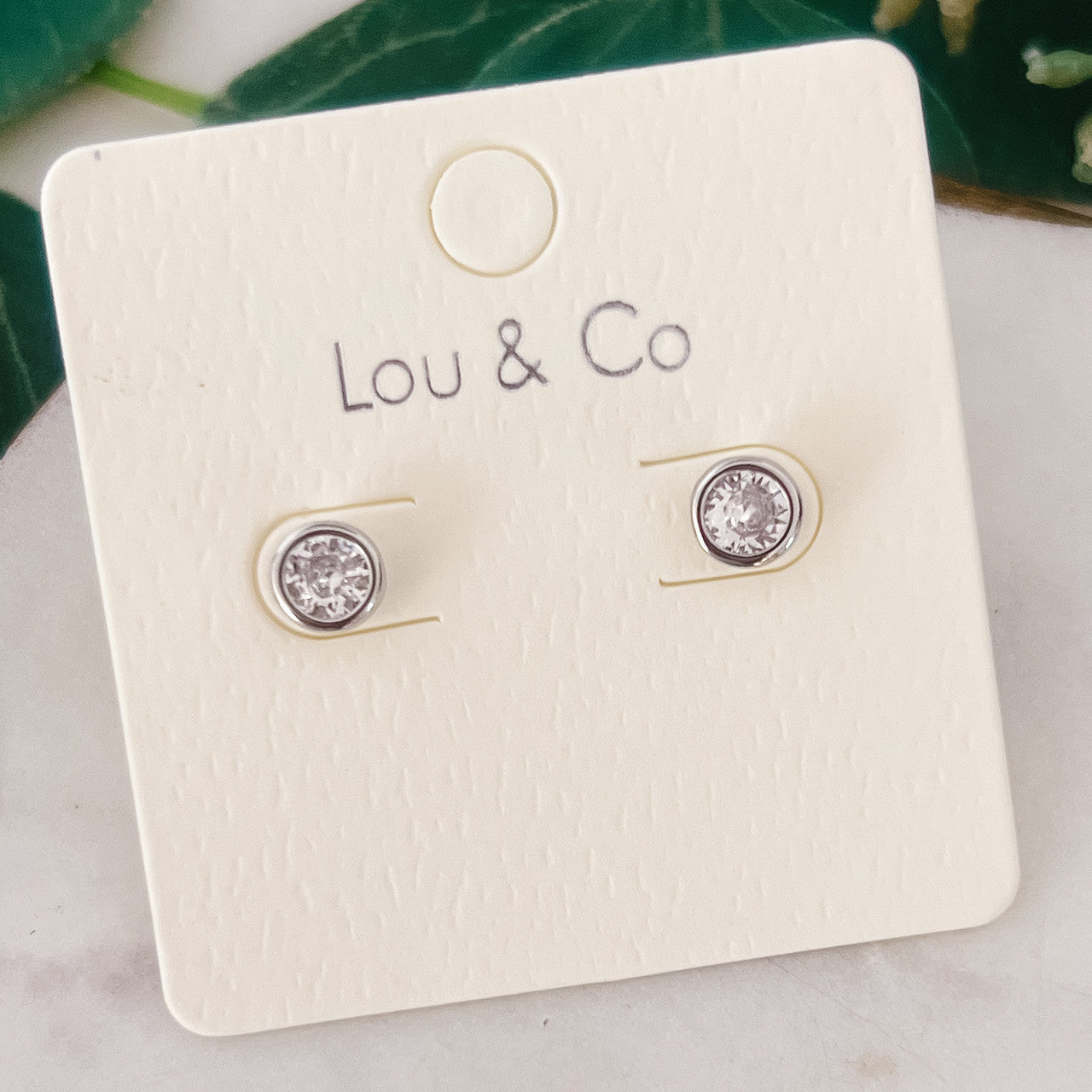 CZ Stud Earrings