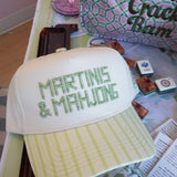 Martinis & Mahjong Trucker Hat