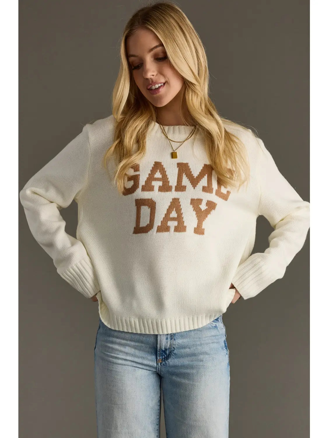 Game Day Knit Sweater