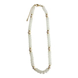 Victory Beaded Pearl Necklace