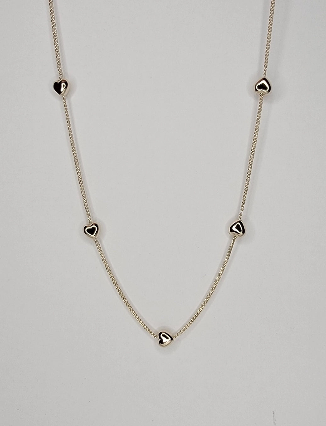 Small Heart Chain Necklace
