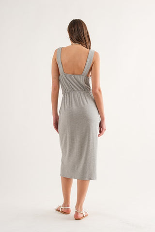 Dress With Tie Front Detail