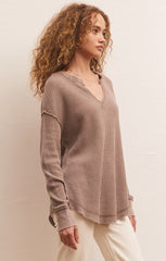 Driftwood Thermal Long Sleeve Top
