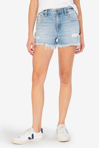 Jane High Rise Short W/ Fray Hem