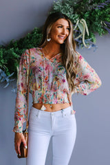 Smocked Bottom Peasant Blouse