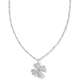 Clover Crystal Pendant Necklace