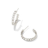 Cailin Crystal Hoop Earrings