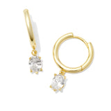 Cailin Single Stone Huggie Earrings