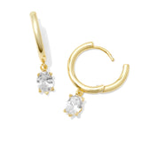 Cailin Single Stone Huggie Earrings