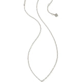 Crystal Letter J Short Pendant Necklace