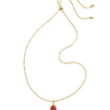 Dani Stepped Frame Long Pendant Necklace