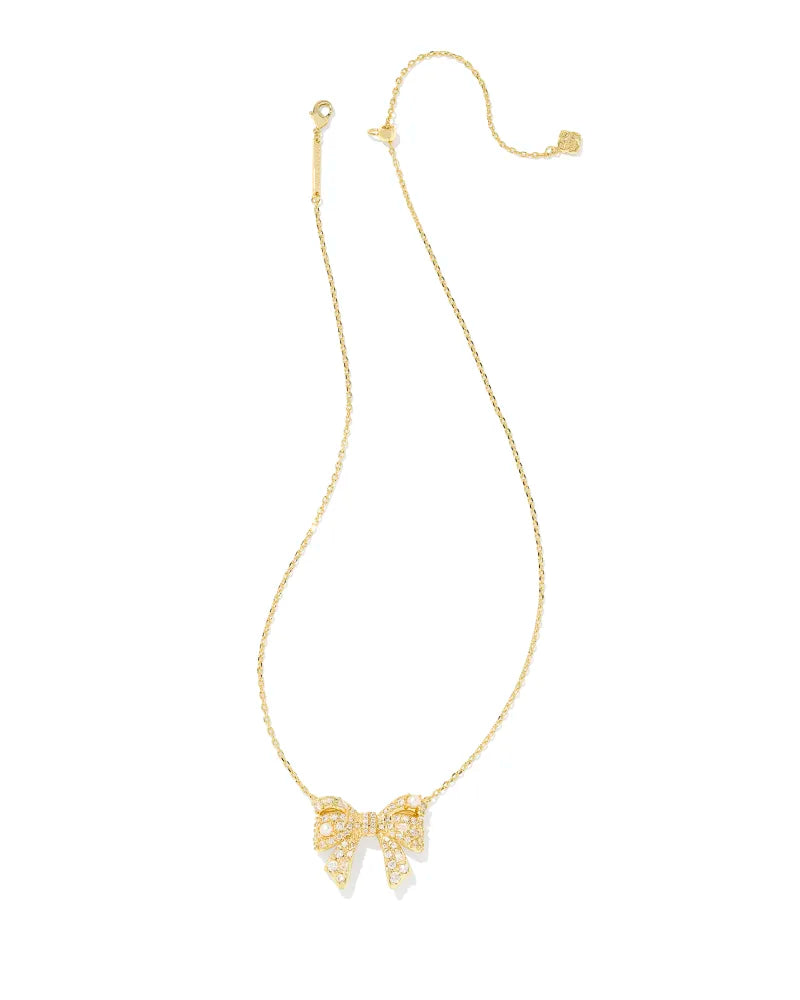 Krista Bow Pendant Necklace - The 308 Boutique