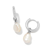 Willa Pearl Huggie Earrings