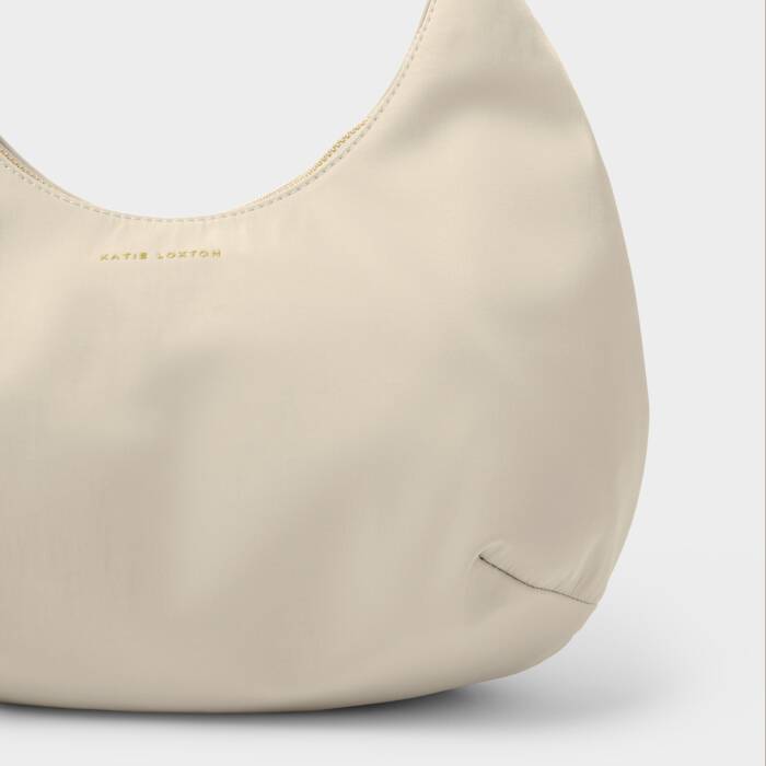 Nylon-Luxe Sling Shoulder Bag