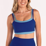 CORE Flex Two Tone Bra Emerald