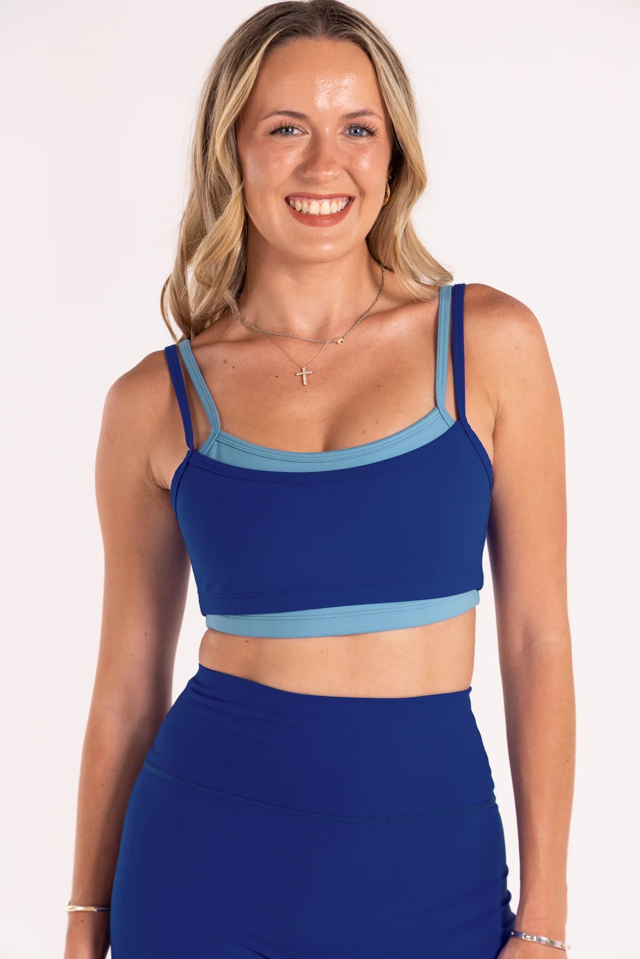 CORE Flex Two Tone Bra Emerald
