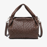 Charity Woven Crossbody Bag