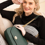 Lottie Twist Lock Crossbody Bag