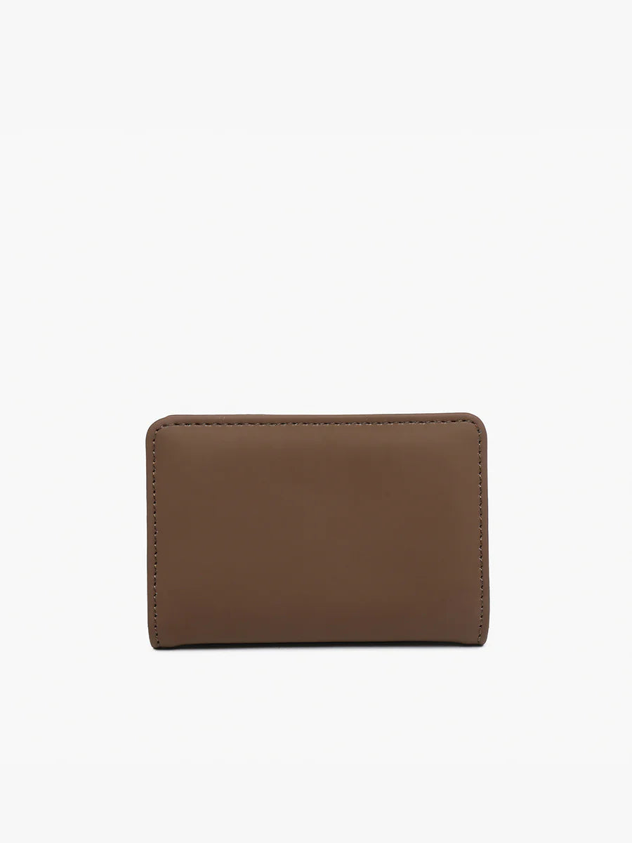 Evie Small Bi-Fold Snap Wallet