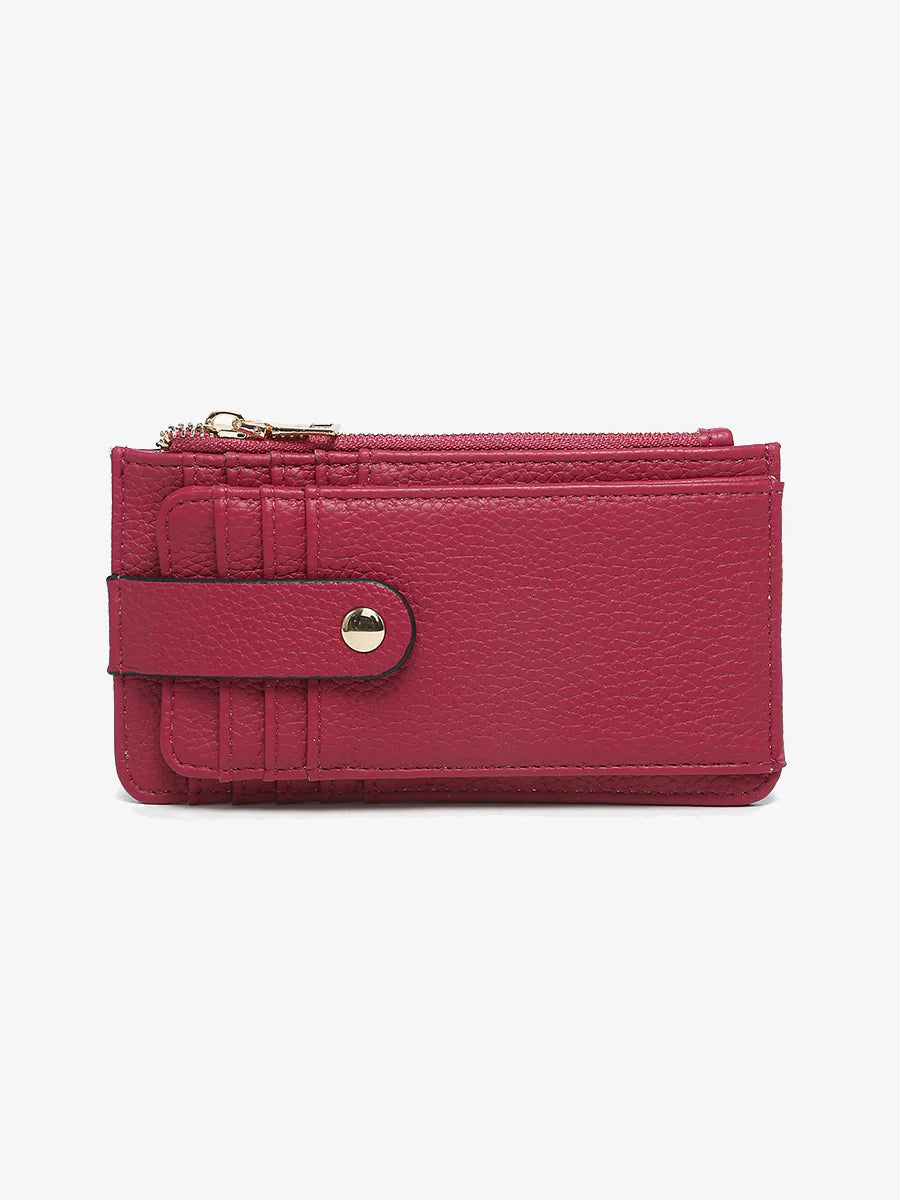 Mae Multi Card Wallet with Strap Closure