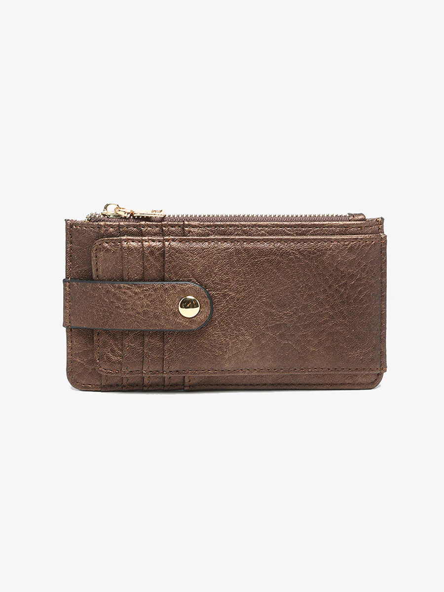 Mae Multi Card Wallet with Strap Closure