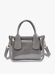 Top Handle Clear Bag- Set of 2
