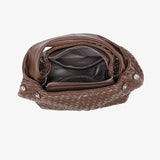 Charity Woven Crossbody Bag