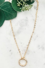 Ring Pendant necklace