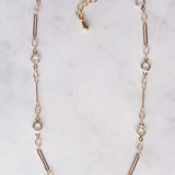Chain & Gem Necklace