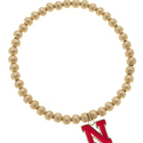 Nebraska Cornhuskers Ball Stretch Bracelet