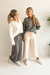 Straight Leg Drawstring Sweatpants