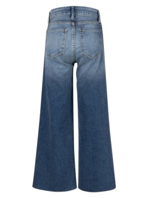 Meg HR Fab Ab Wide Leg Raw Hem