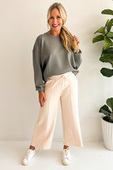 Straight Leg Drawstring Sweatpants