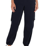 Cinch Hem Pullon Parachute Cargo Pants