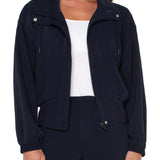 Zip Up Dolman Jacket