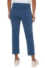 Hi-Rise Crop Straight Exposed Button