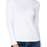 Long Sleeve Mock Neck Knit Top