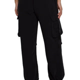 Cinch Hem Pullon Parachute Cargo Pants