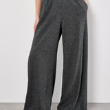 Mini Dogtooth Elastic Waist Trousers