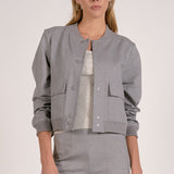 Front Pocket Bomber Jacket