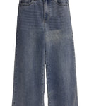 5 Pocket Ankle Length Wide Leg Jeans - The 308 Boutique