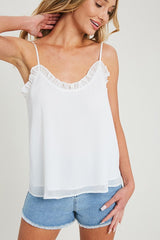 Lettuce Trim Tank Top
