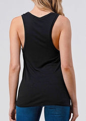 Modal Solid Sleeveless Tank