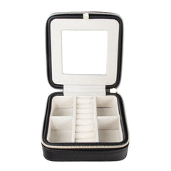 Leah Travel Jewelry Case - Black 2