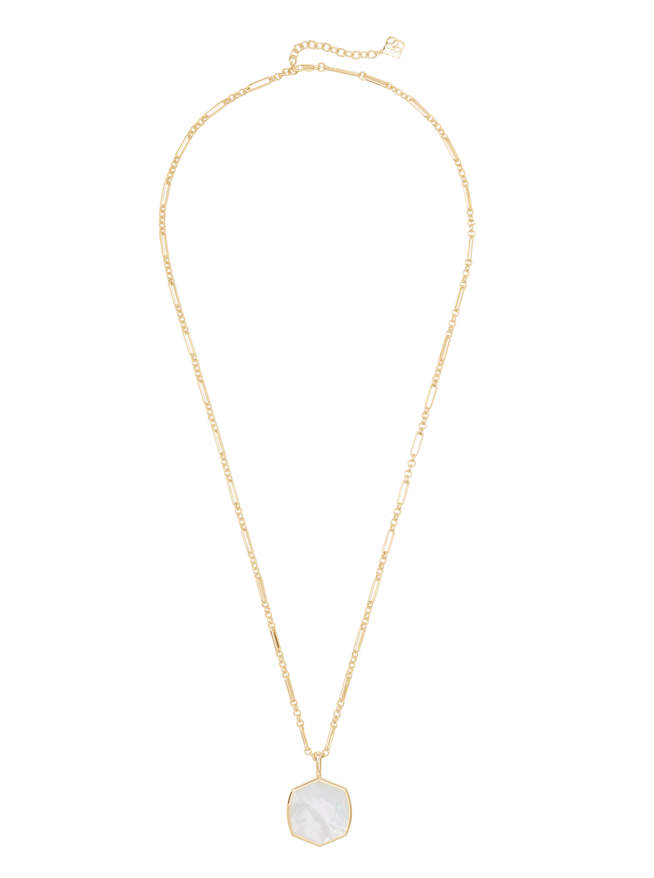 Davis Large Long Pendant Necklace