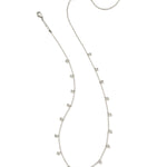 Amelia Chain Necklace - Rhod Metal
