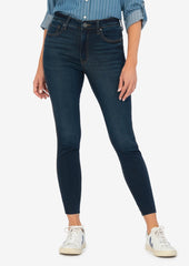 Connie High Rise Fab Ab Raw Hem